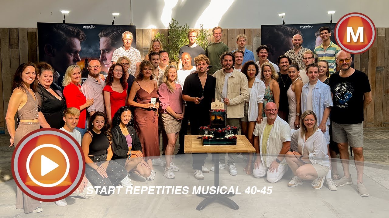 Repetities 40-45, de musical van start