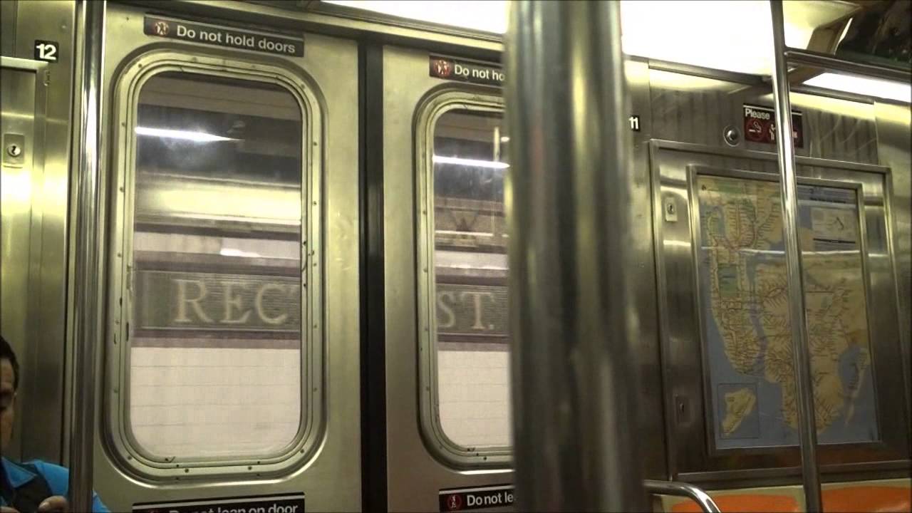 MTA NYC Subway Ride, R62A (1) Local Train to South Ferry