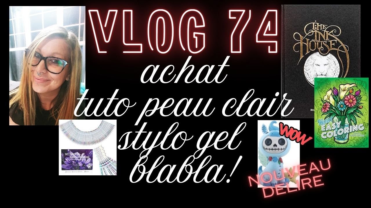 vlog 74 achat/ swatches/tuto peau clair.... et un nouveau delire 🤣🤣🫢