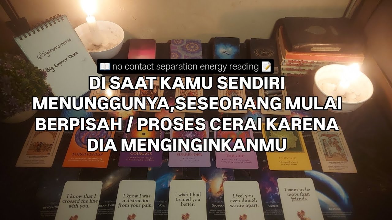 DI SAAT KAMU SENDIRI MENUNGGUNYA SESEORANG MULAI BERPISAH / PROSES CERAI KARENA DIA MENGINGINKANMU