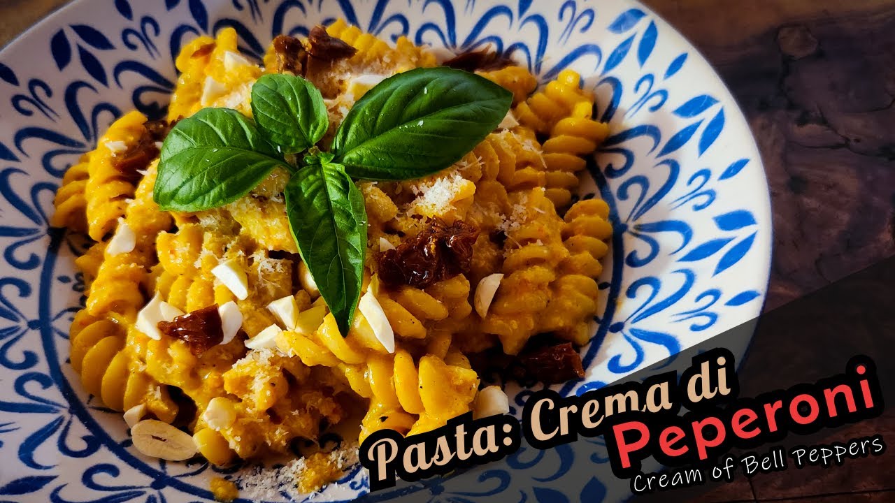 BUONISSIMA Pasta con Peperoni al Forno e Pomodori Secchi
