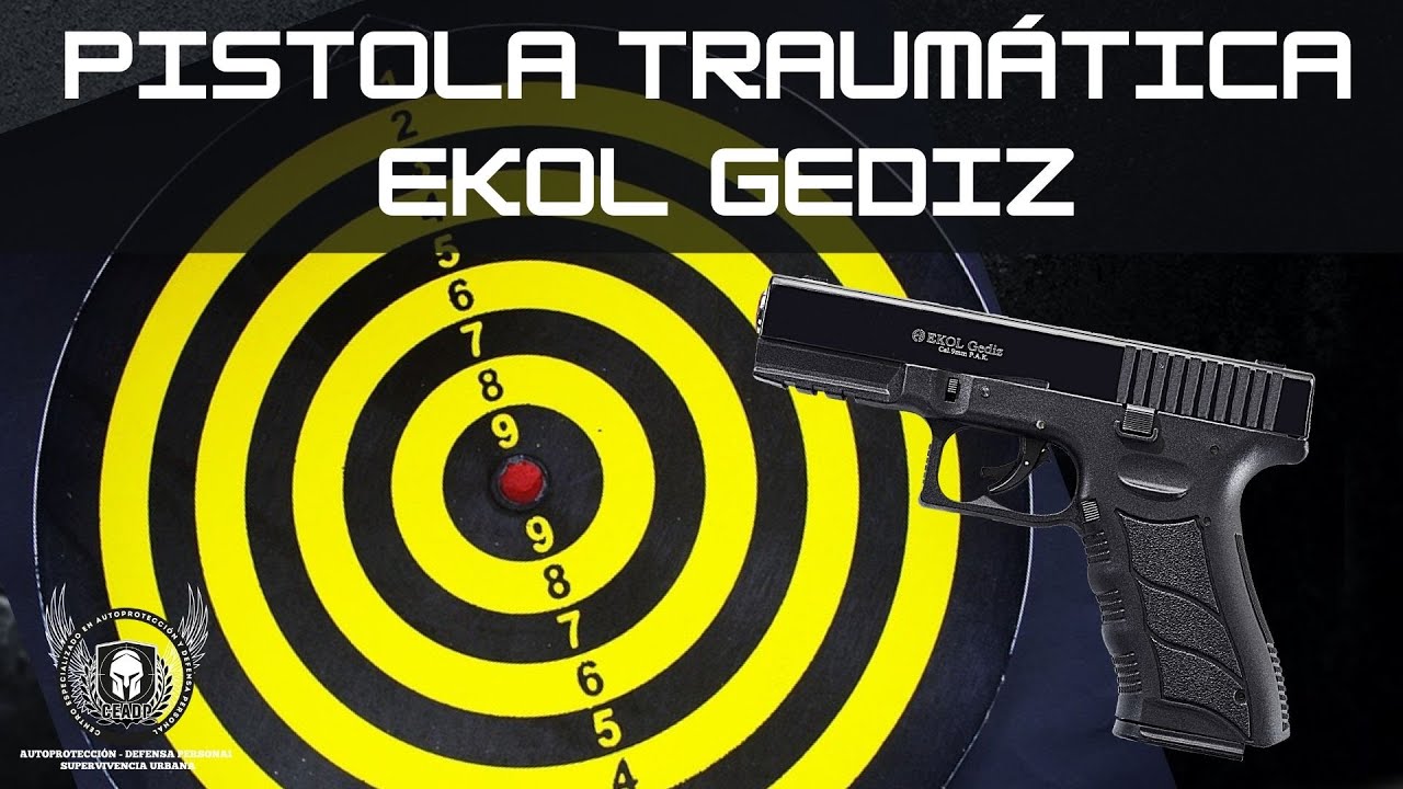 🔥 TODO LO QUE DEBES SABER SOBRE LA PISTOLA TRAUMÁTICA EKOL GEDIZ