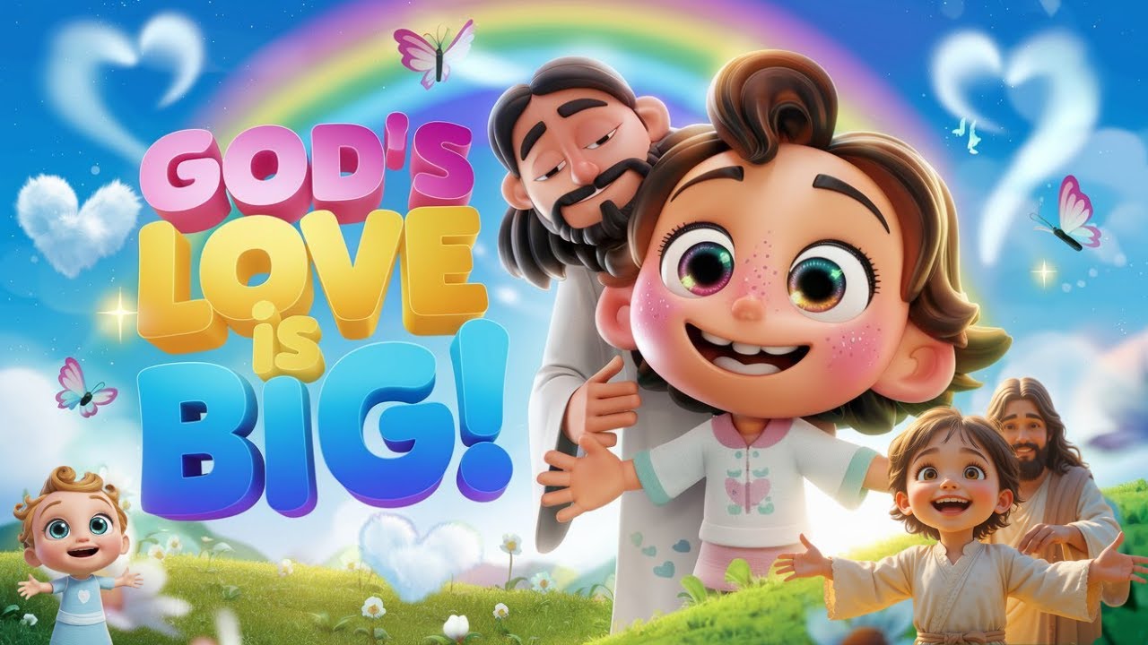 God’s Love is Big (Lullaby) Before Bed! Every Kid Needs to Hear | Kids Nursery Rhymes