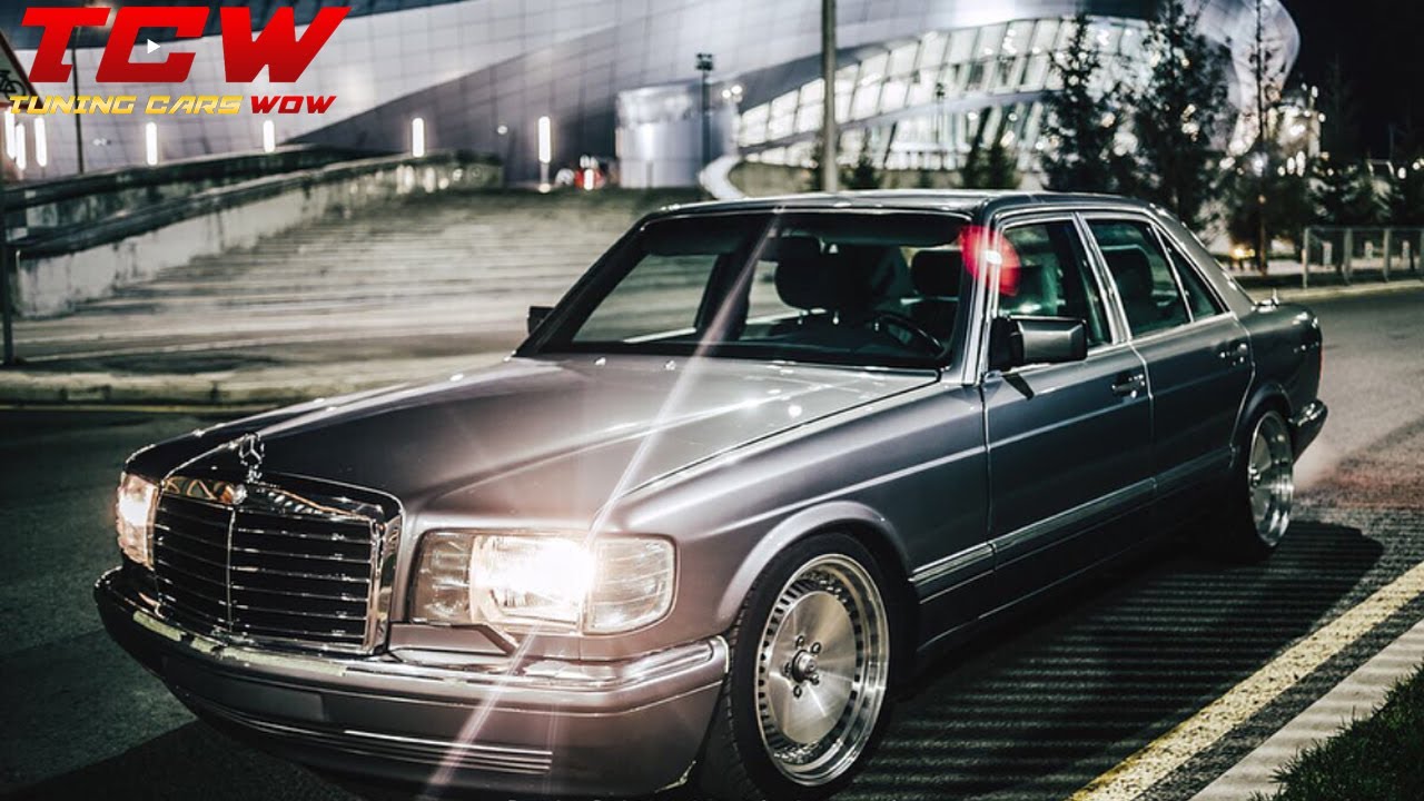 Mercedes Benz w126 Static on Schmidt Rims Project Build by Alibeq