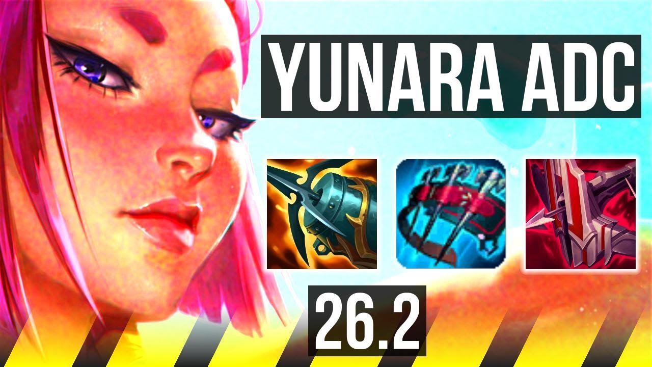 YUNARA & Thresh vs APHELIOS & Morgana (ADC) | 71K damage, Good KDA: 24/3/6 | EUW Challenger | 26.2