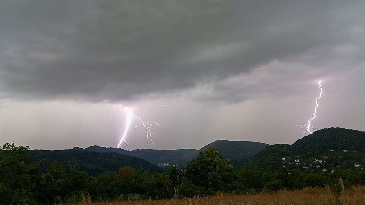 J'ai eu la peur de ma vie !!💀⛈️⚡️
