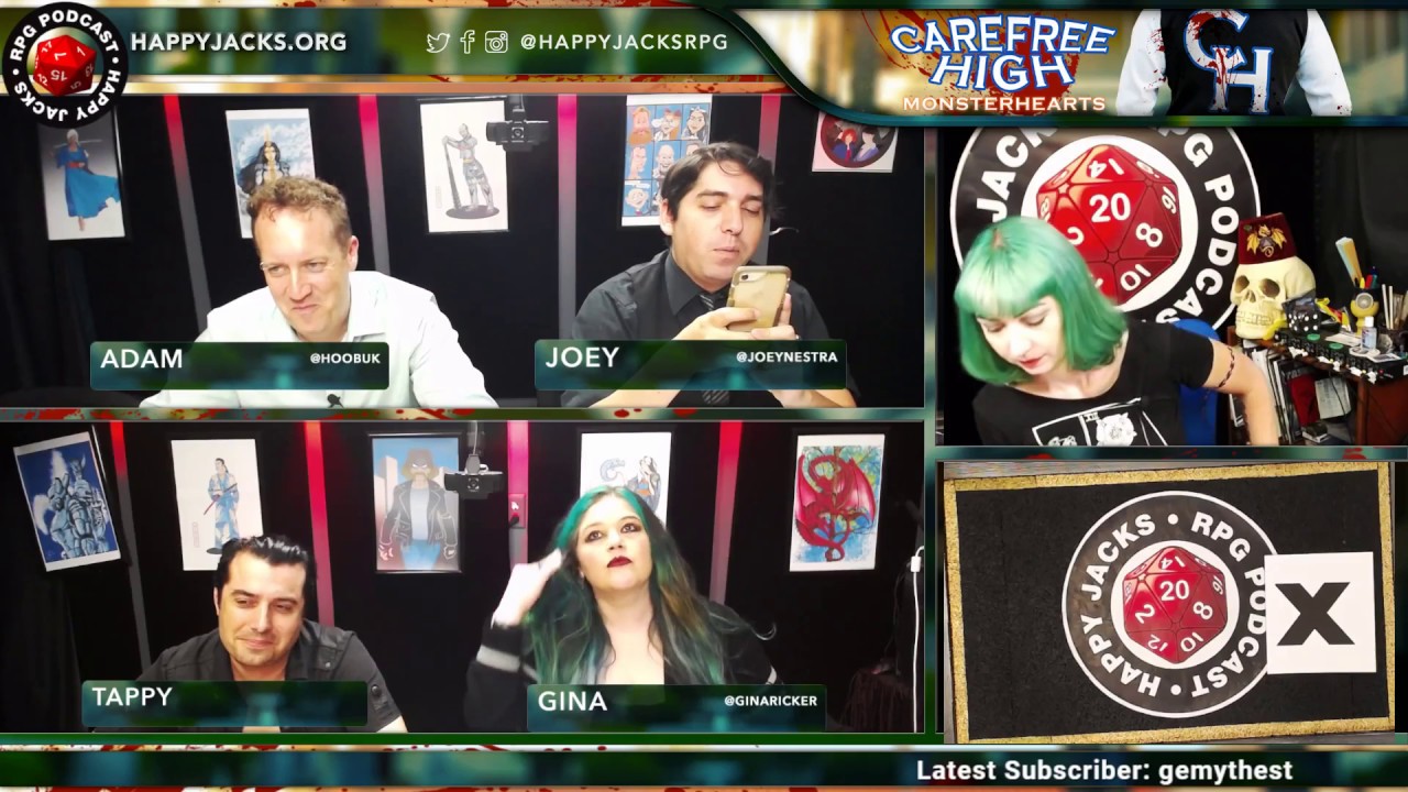 Carefree High: Monsterhearts #11 #rpg #ttrpg #pbta #actualplay #gaming #lmonsters #carpegarbage