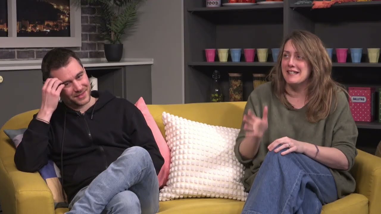 Els igualadins Júlia Cot i Jordi López Casanovas ens presenten la comèdia 'Departament Amades'