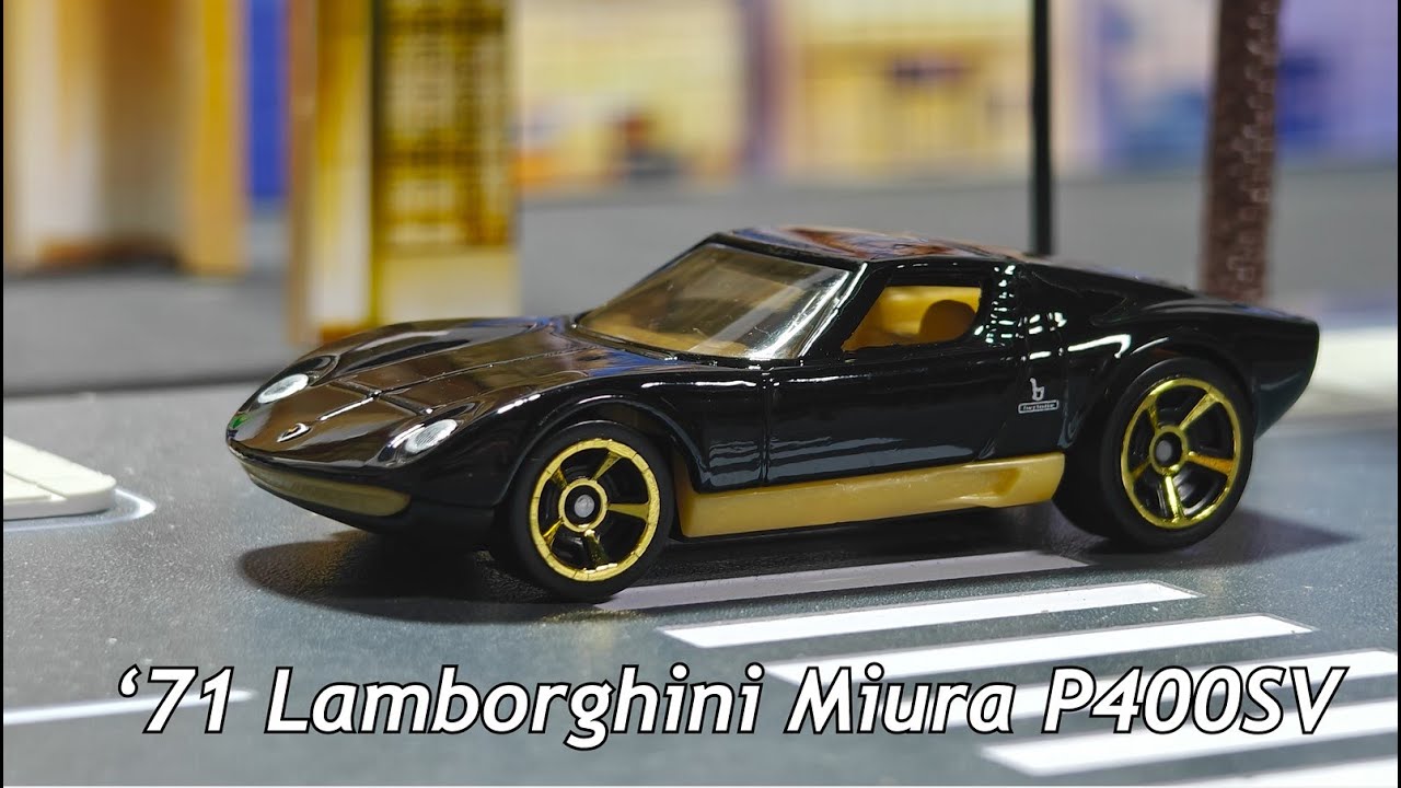 '71 Lamborghini Miura P400SV - (Hot Wheels FXB06)
