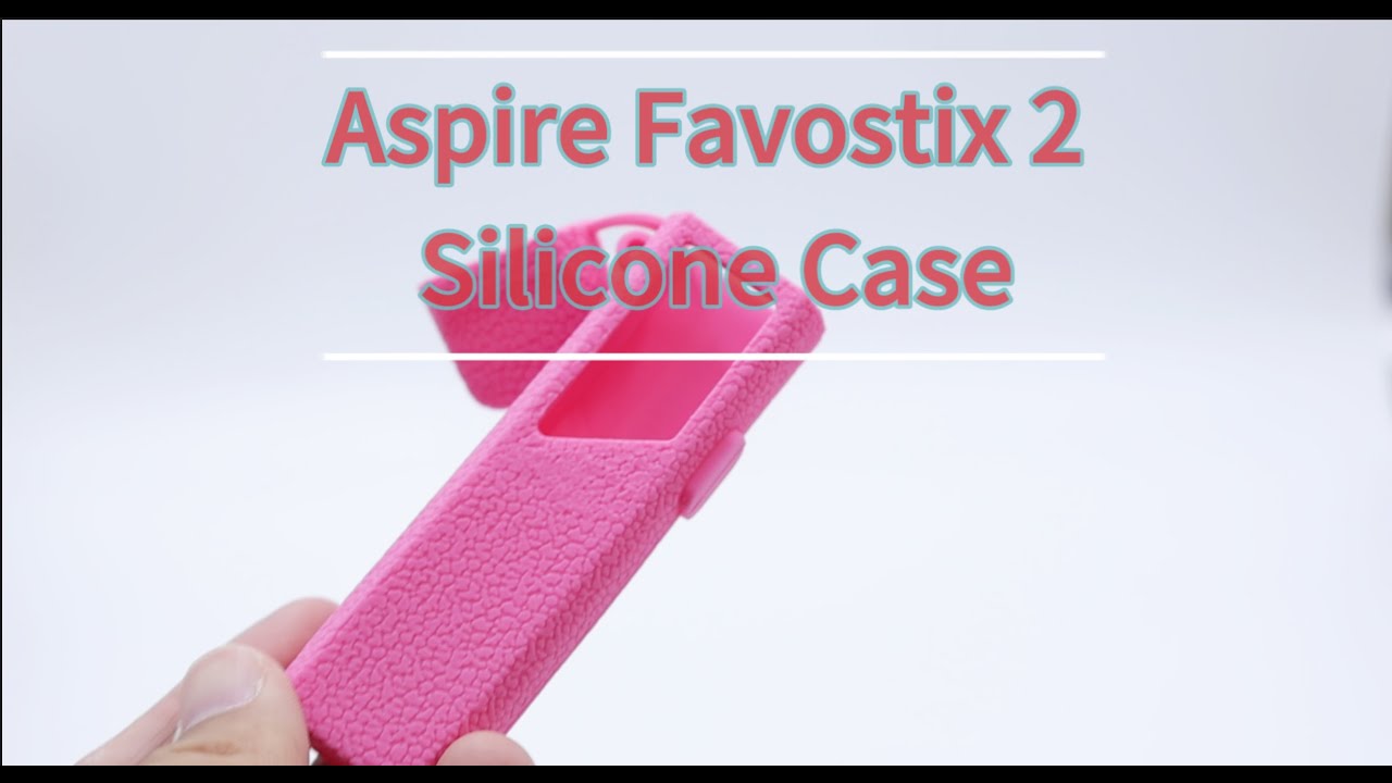 New!! Silicone Case Cover For Aspire Favostix 2 Kit