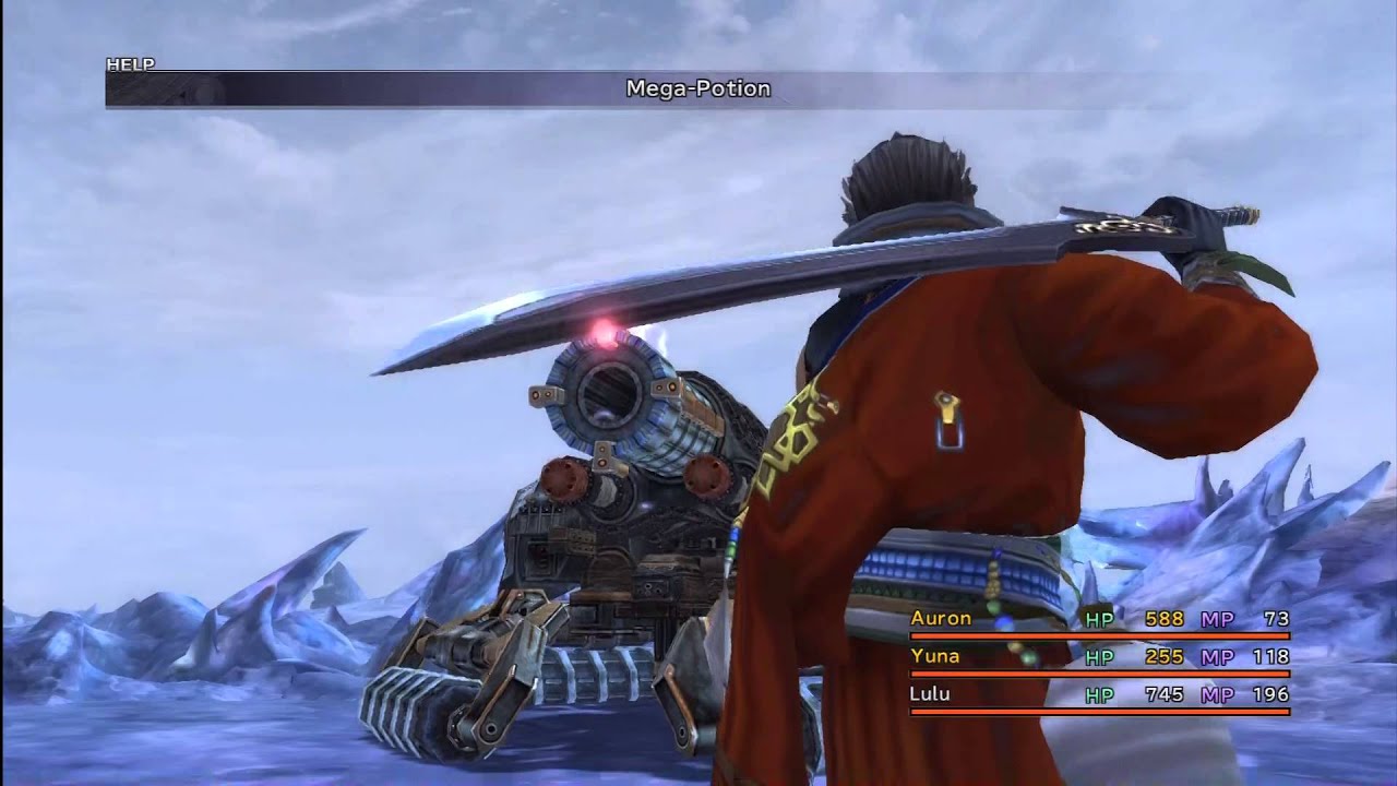 Final Fantasy X HD Remaster - Crawler Boss Battle