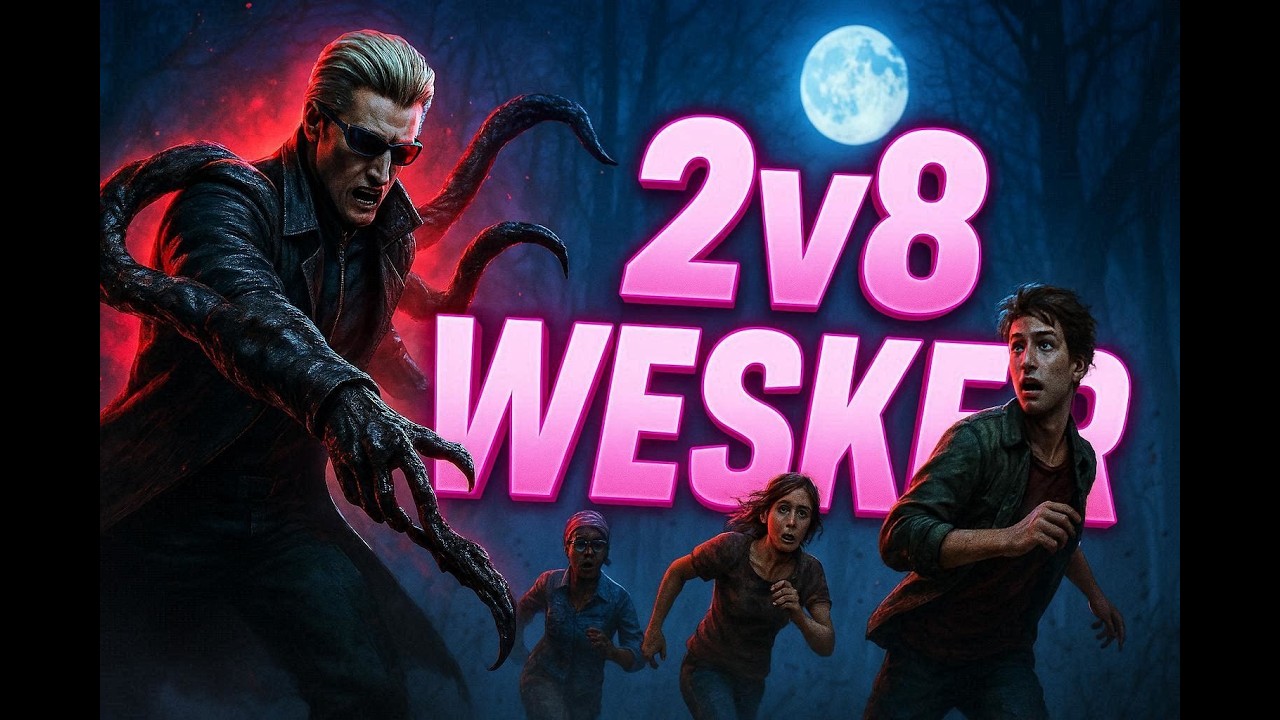 Dead by Daylight | 2v8 Wesker Killer Gameplay #2 (No Commentary)