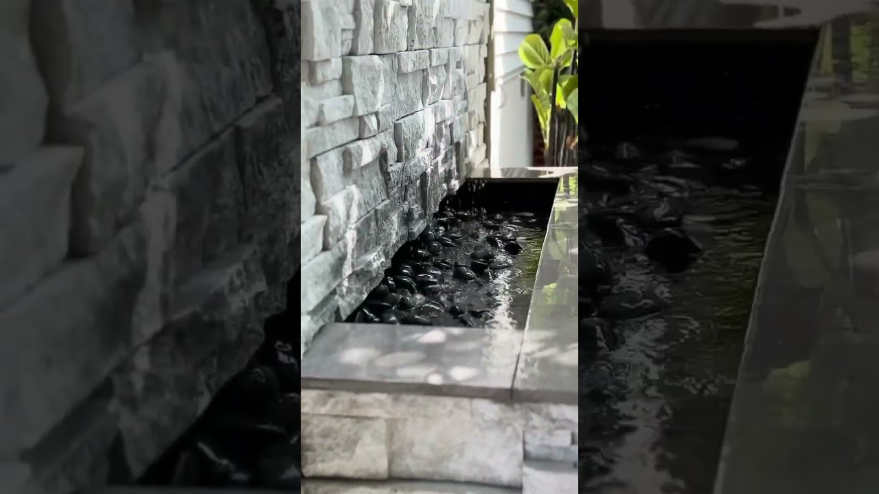 Water Feature #2! #backyardmakeover
