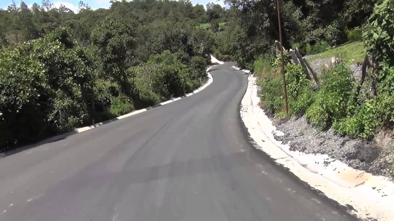 Asfalto de San Martin a Joyabaj