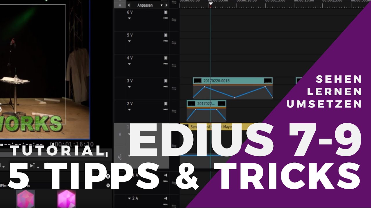 EDIUS - 5  Tipps
