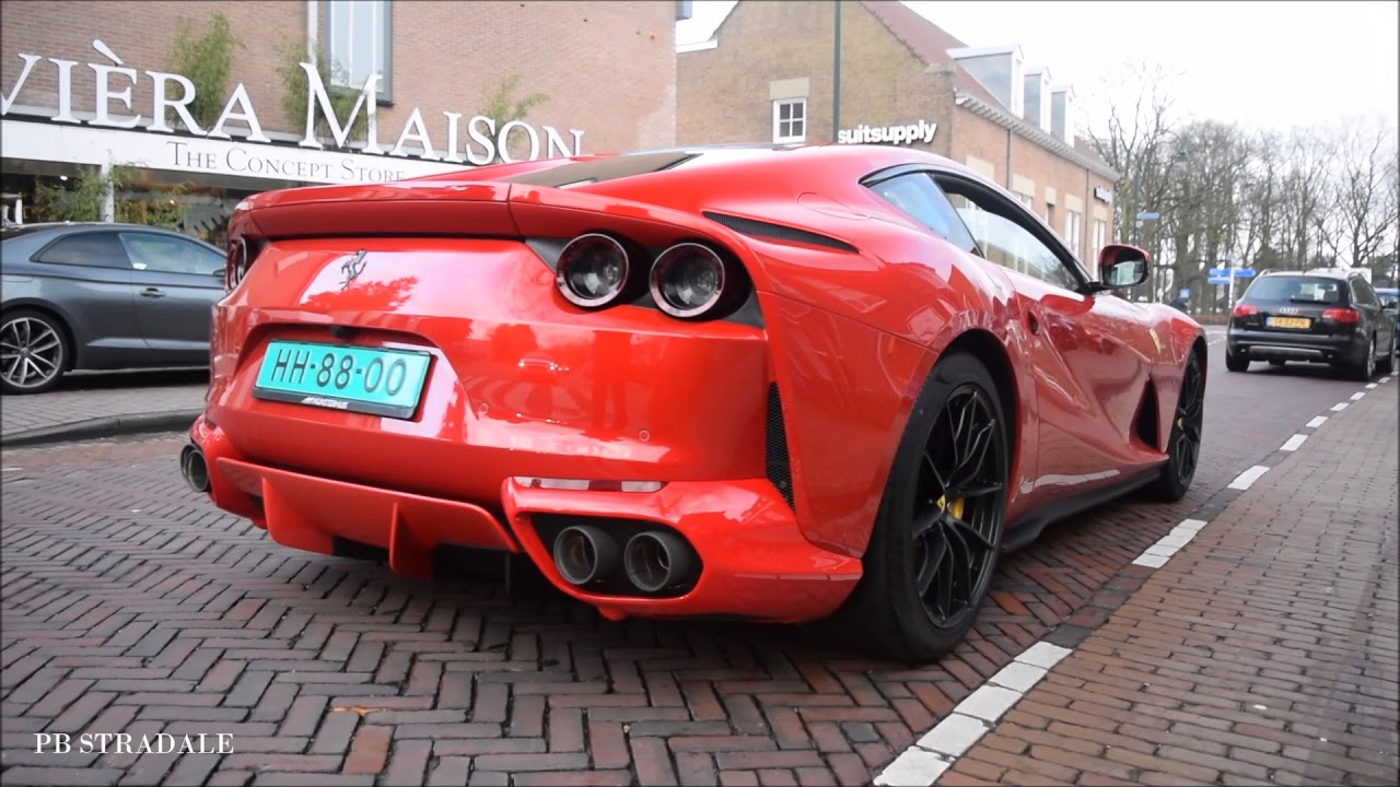 NEW Ferrari 812 Superfast Revs - V12 Sound