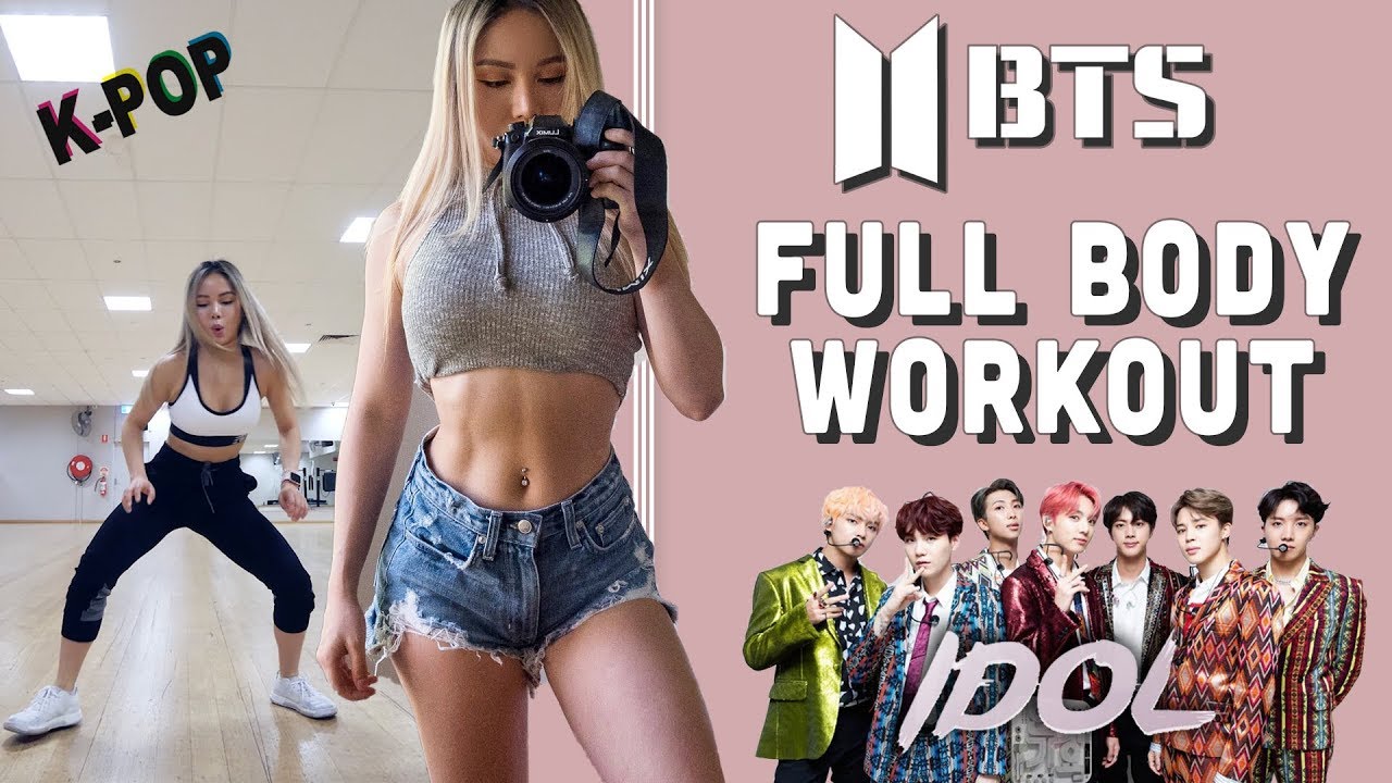 BTS IDOL FULL BODY WORKOUT | 10 Min KPOP Cardio Workout | FUN & INTENSE
