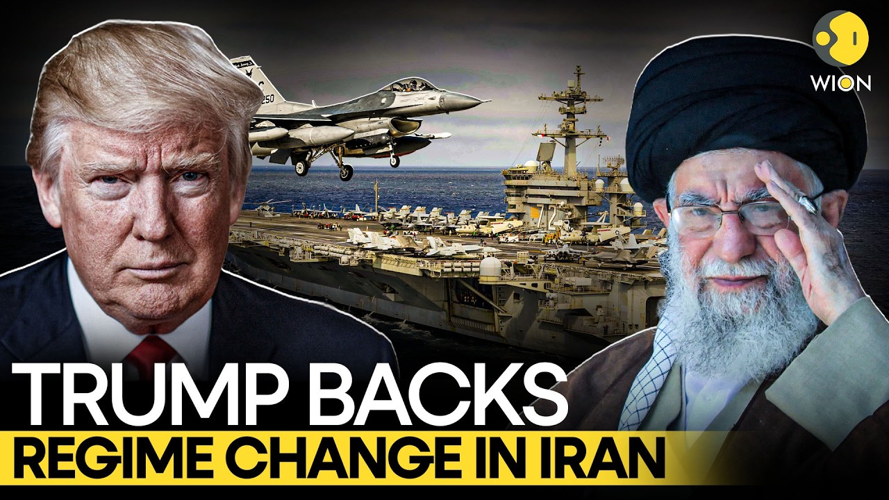 US vs Iran: Trump Says Iran Regime Change ‘Best Thing That Could Happen’ | WION Original