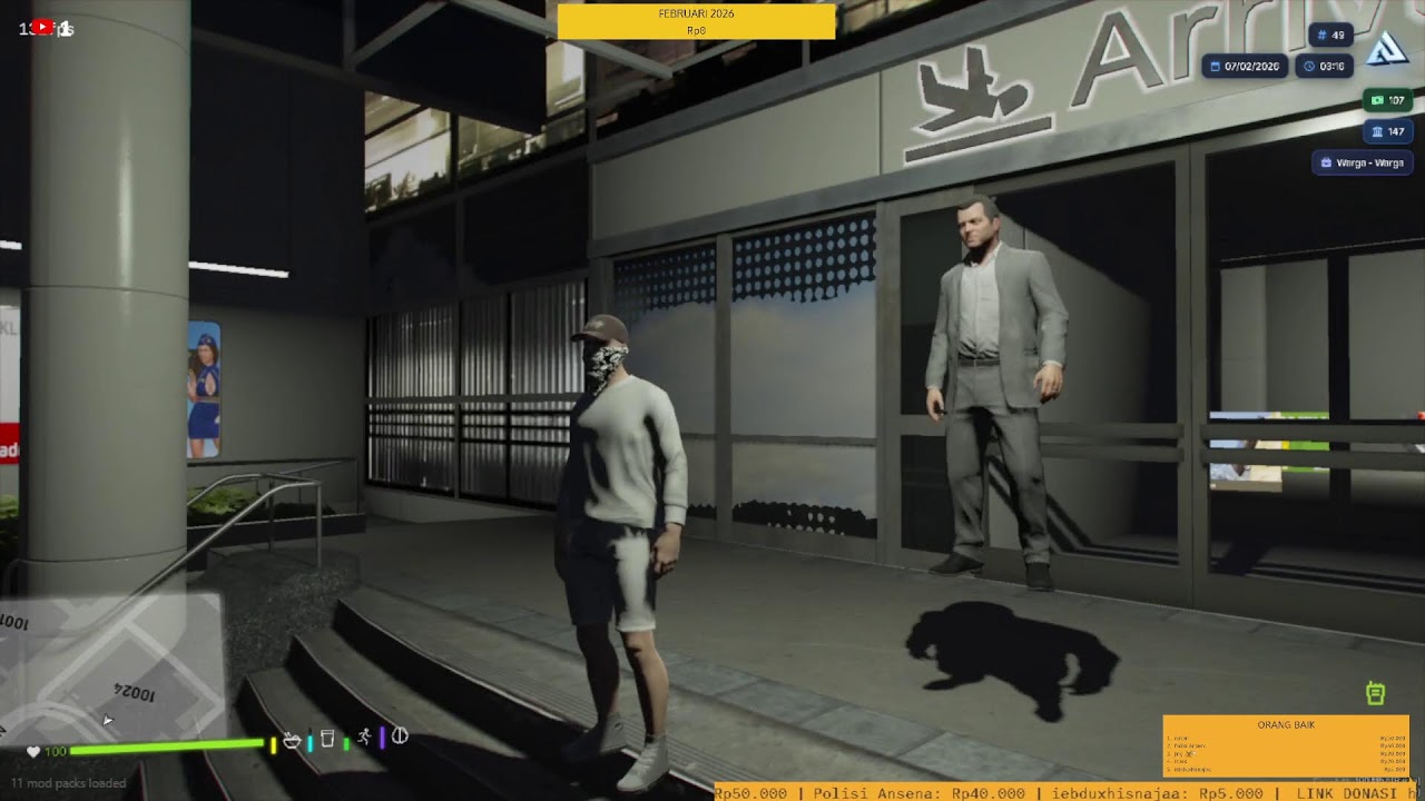 jumat | GTA V ROLEPLAY #ANSENA #ANSENARP #ANSRP #ansenaroleplay