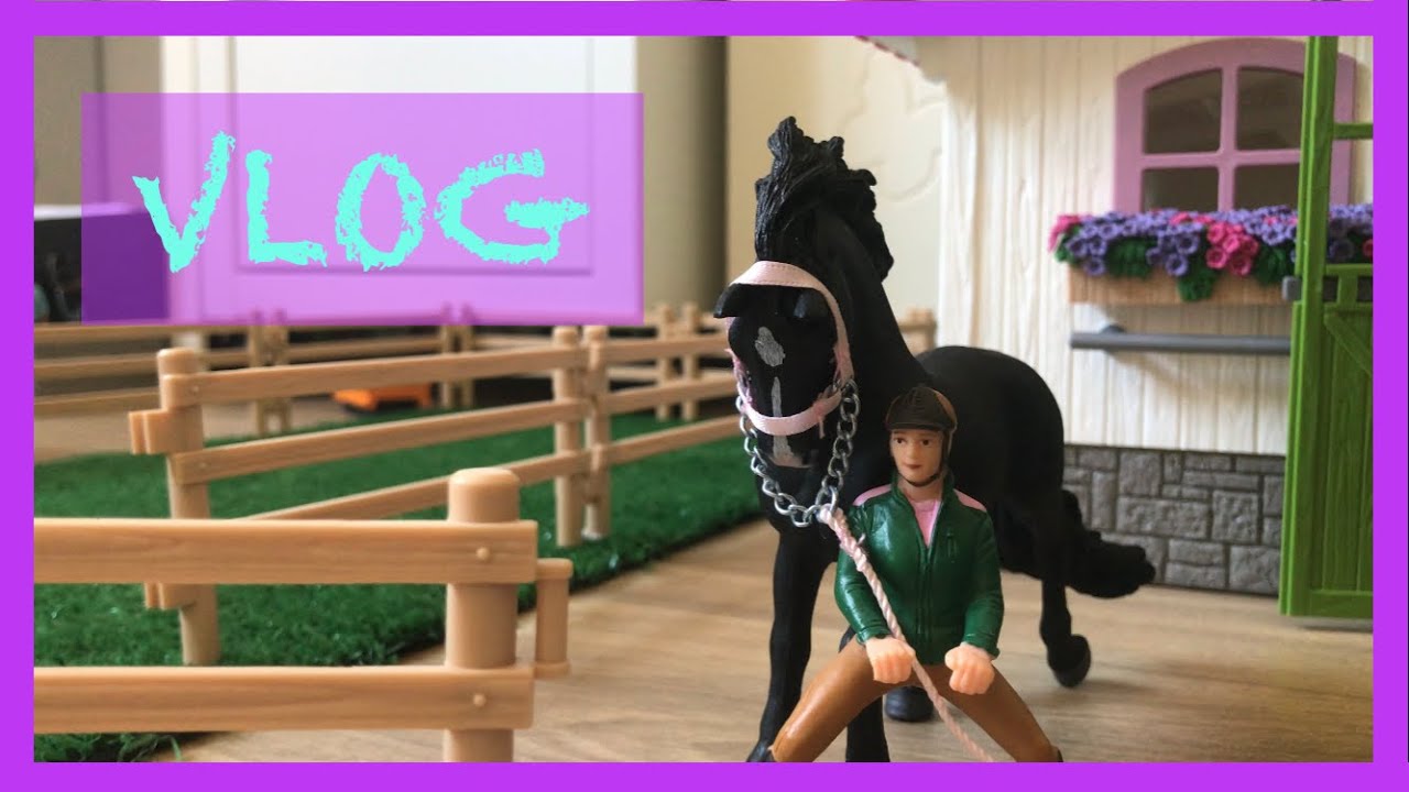 {Schleich}Vlog journée avec une propriétaire
