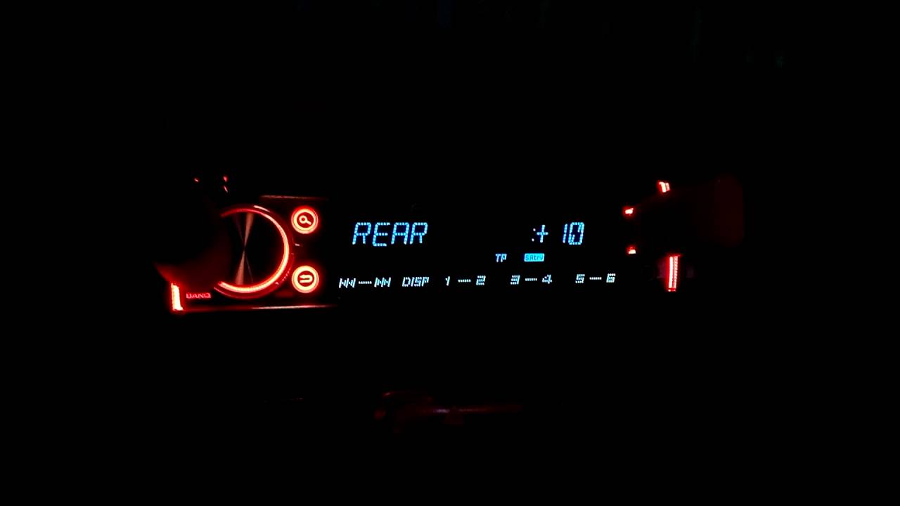 Pioneer DEH-X3750UI Oto Teyp Ses Ayarları