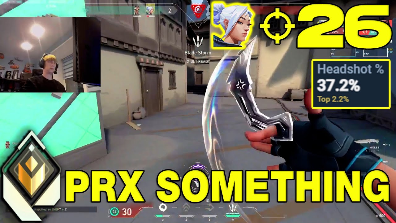PRX SOMETHING ON JETT IS TOO STRONG!  - PRX something [APAC] #Ranked