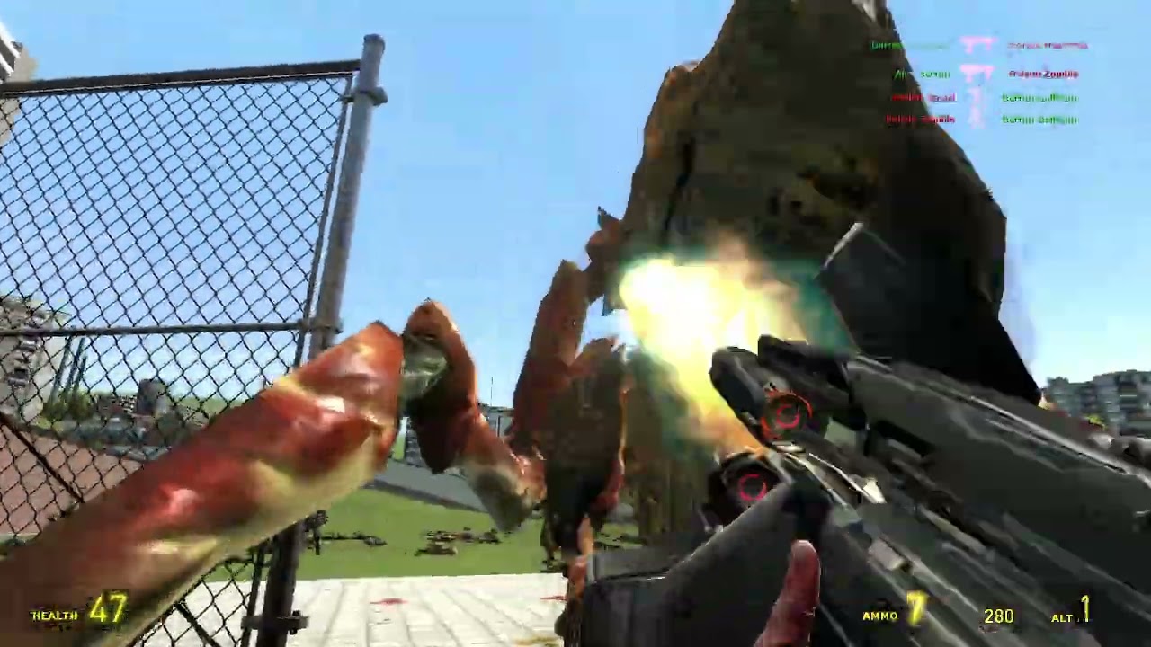 A WAR ZONEEEEE (Gary's mod)