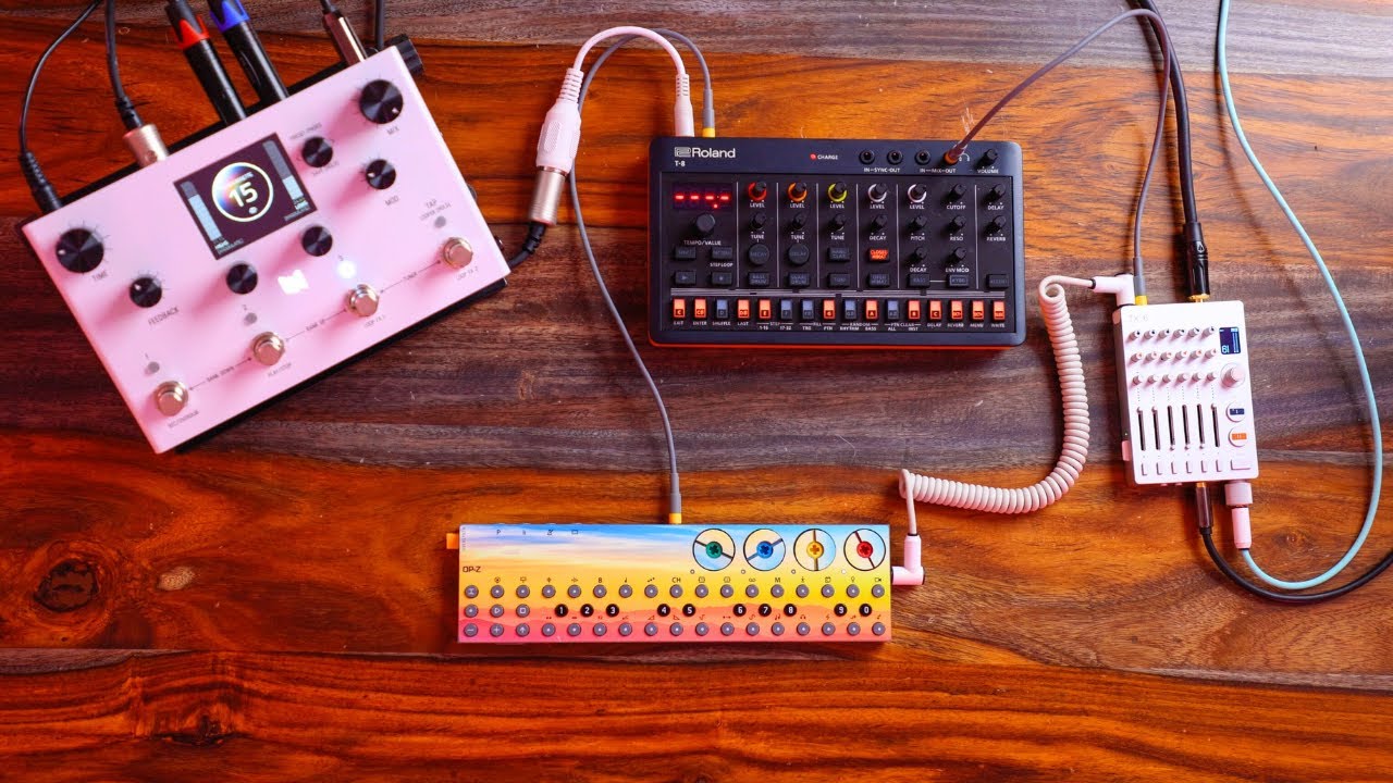 Just Couldn't Sell my OP-Z // Acid beats with the T-8 + TX-6