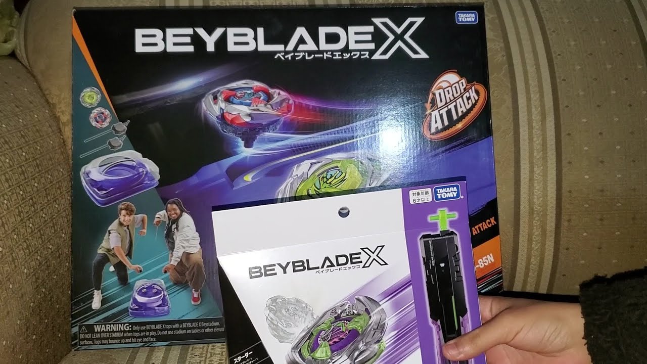 UNBOXING de Estadio Drop Attack con Impact Drake, Hover Wyvern  y Samurai Saber!!