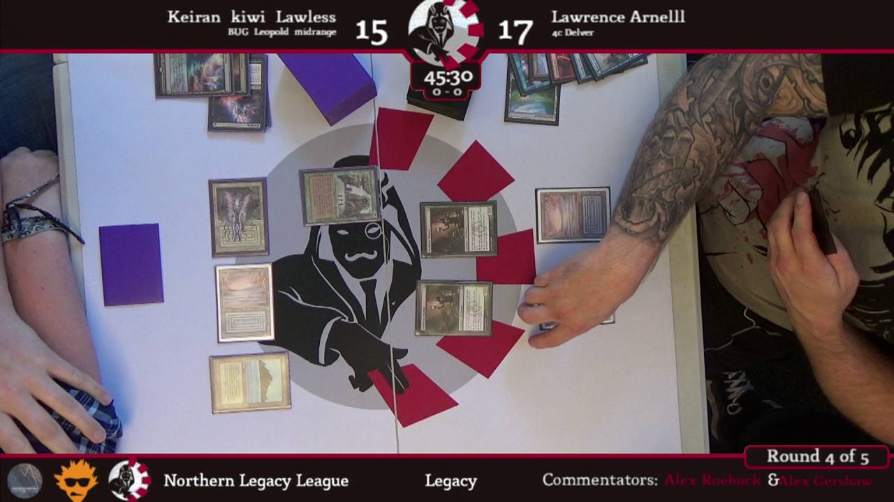 R4 BUG Lawless vs 4c Delver Arnell (Northern League Legacy)