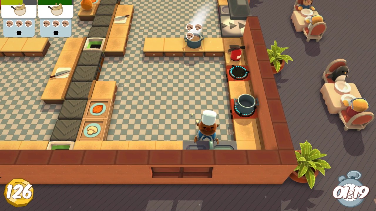 [Overcooked] Solo 6-2 3☆