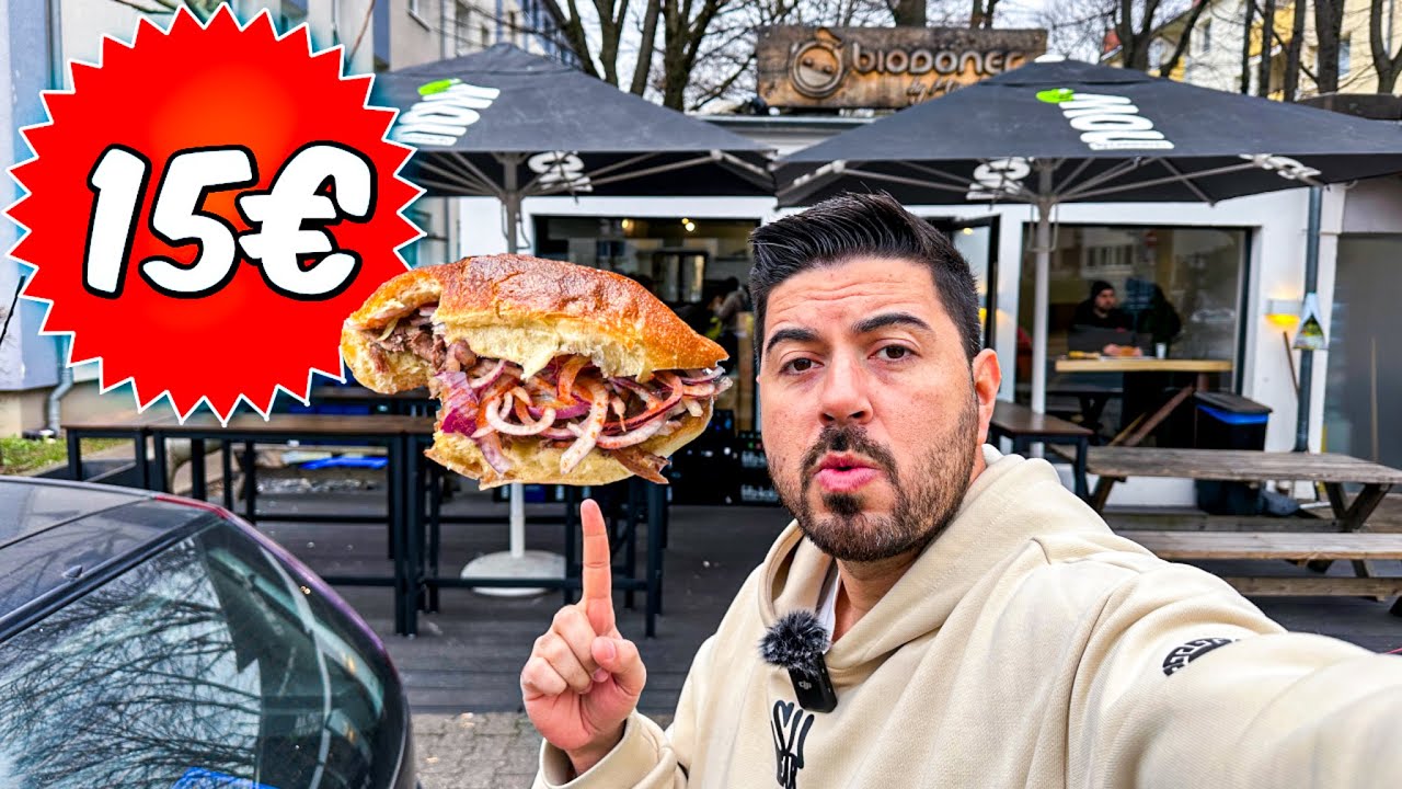 15 Euro Bio Döner Test in Frankfurt - Ist es das Geld wert?