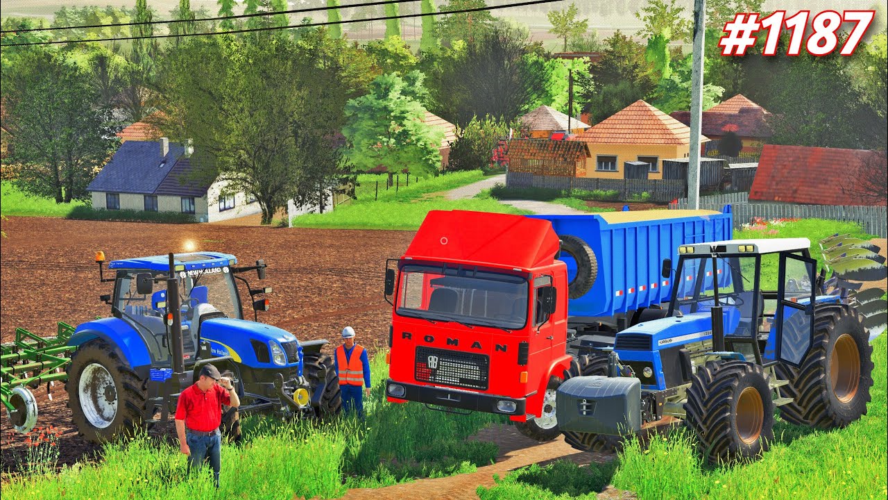 Ролевая игра на Думешти ///Я ЗАСТАВЛЯЮ ТЕХНИКУ РАБОТАТЬ[1187]-Farming Simulator 19
