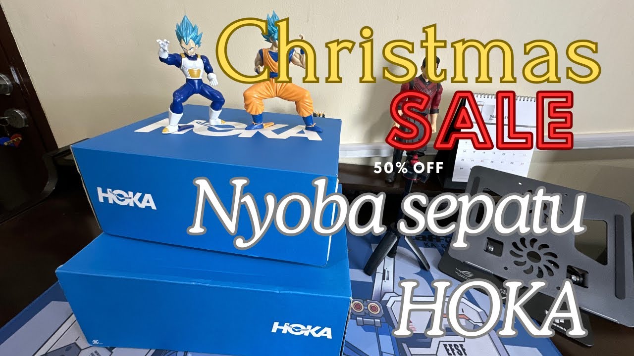 Nyobain pake Sepatu HOKA One One (pas lagi ada Discount Di Akhir Tahun)