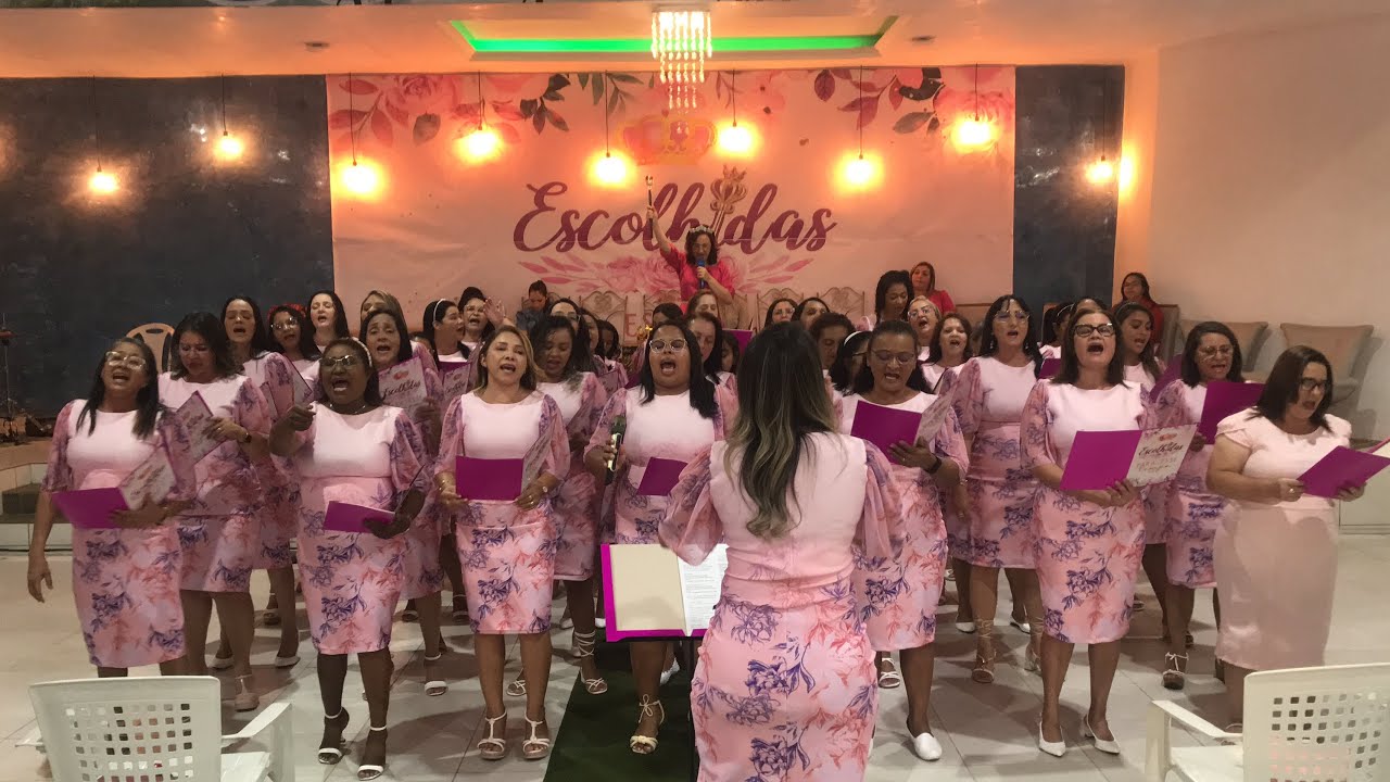 CORAL DAS MULHERES | ESCOLHIDAS - CASSIANE, ELAINE MARTINS, MIDIAN LIMA E HELLEN MIRANDA