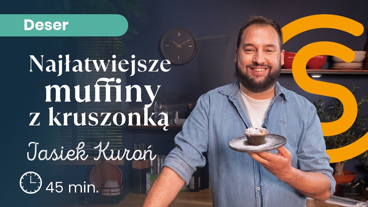 Babeczki z jabłkiem, które zrobisz bez miksera! | Jasiek Kuroń