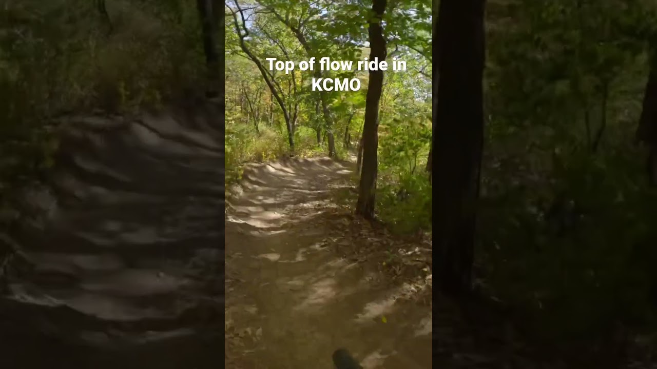 Mountain biking in Kansas City be like this in very few places
