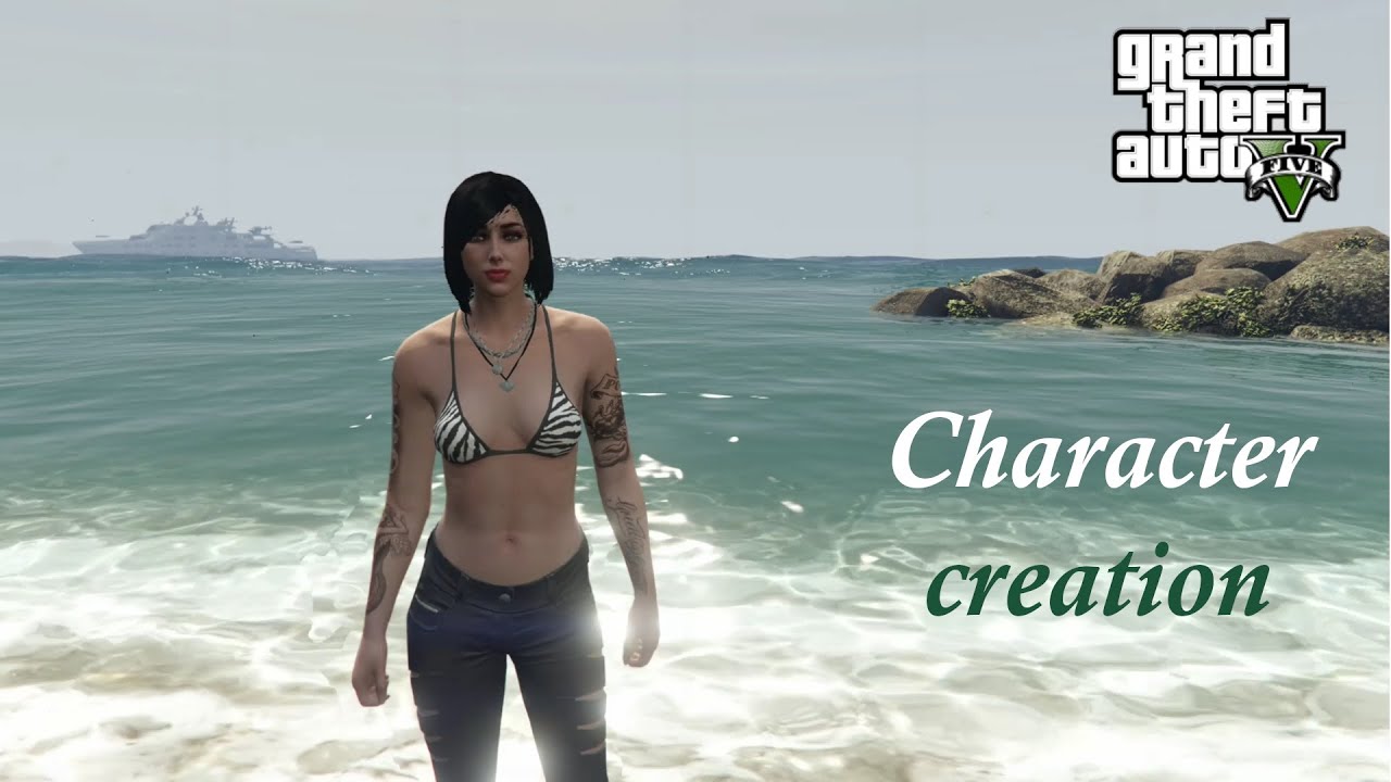 GTA ONLINE beautiful female character creation outfits girl - tutorial personaggio femminile