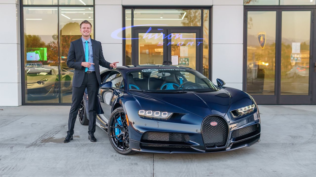 Full Carbon Fiber Bugatti Chiron Sport!