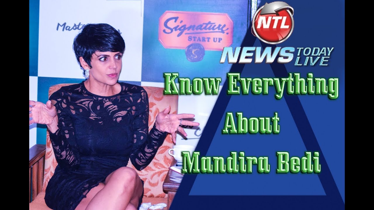 Mandira Bedi मंदिरा बेदी Lifestyle | Live Interview | News Today Live