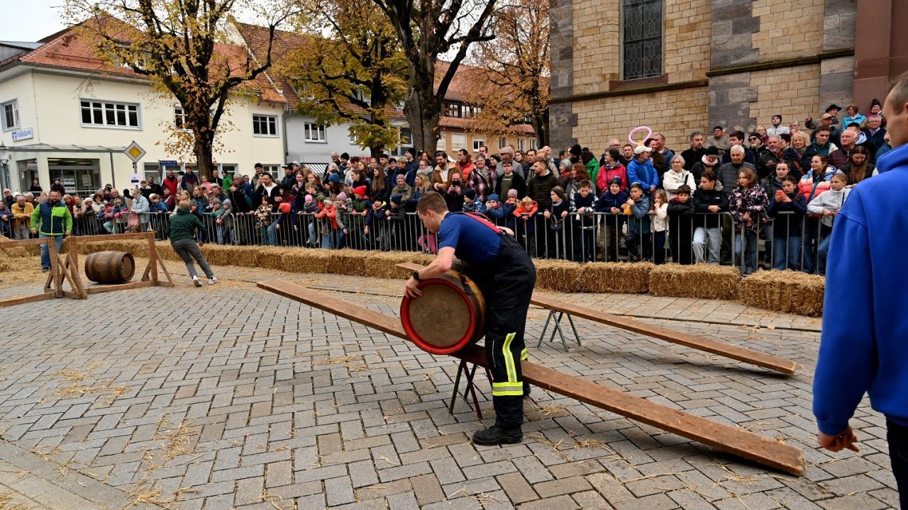 Das 41. Bierfassrollen in Bräunlingen