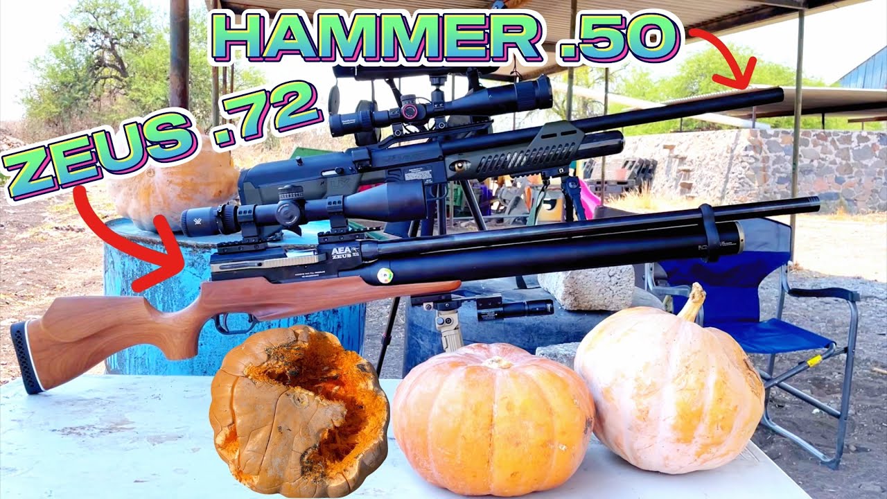 EL RIFLE DE AIRE PCP MÁS PODEROSO QUE EXISTE EN EL PLANETA #bigbore #airguns  #pcpairguns #zeus