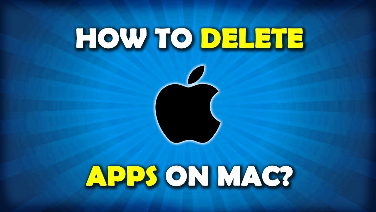 How To Uninstall Applications On Macbook Pro / Air / iMac?