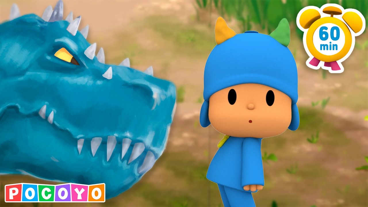 🦖 Pocoyo encontra um DINOSSAURO! 🦕 | Pocoyo 🇧🇷 Português Brasil | 1 hora de diversão! | Animação