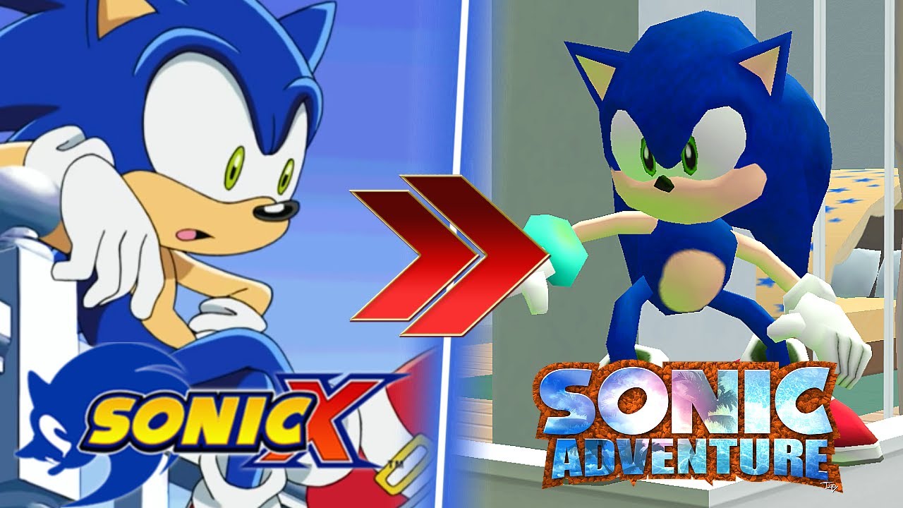 Exploring Sonic X Universe in Sonic Adventure!