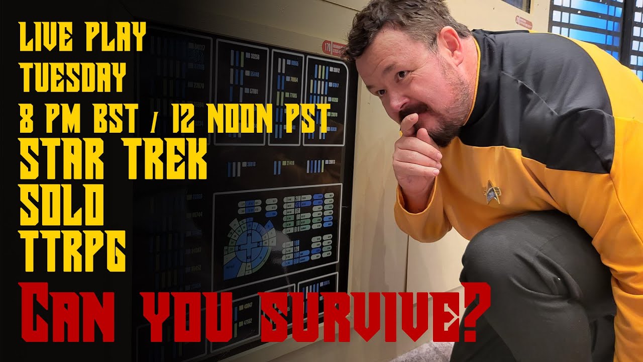 The Guy who plays...Star Trek Captains Log Solo Adventures PART 1