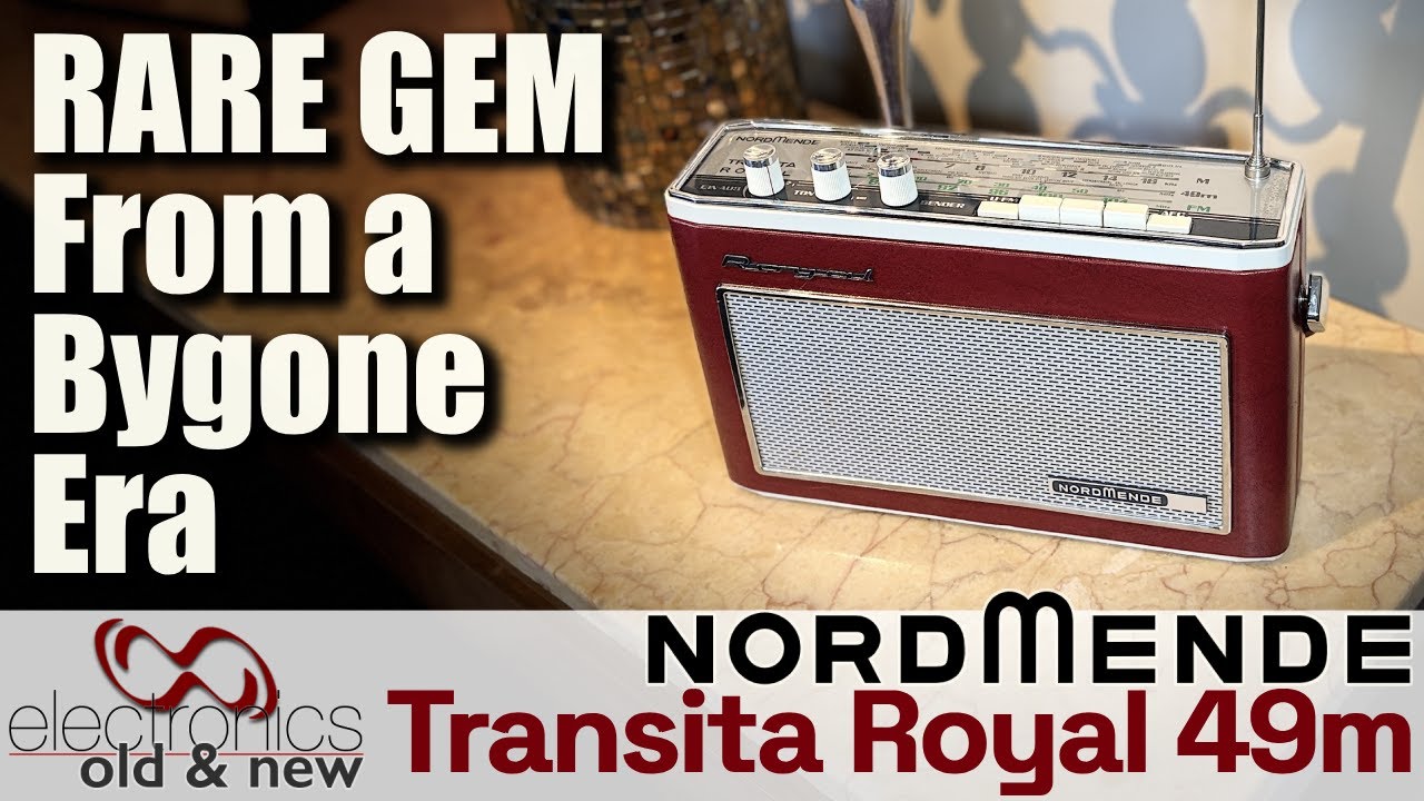 Restoring a Nordmende Transita Royal 49m: The Perfect Vintage Gift #pcbway#