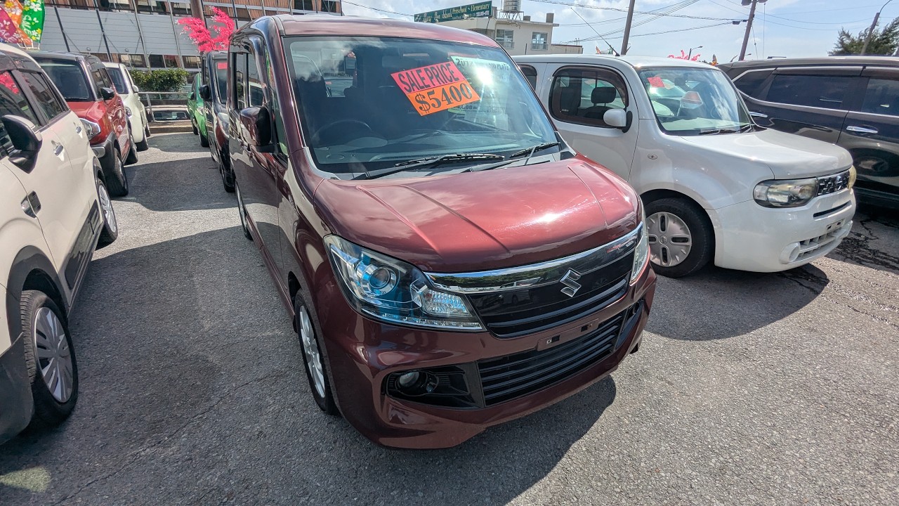 Автомобили б/у от Johnny's Used Cars Okinawa - Suzuki Solio 2012 года выпуска (MA15S0)