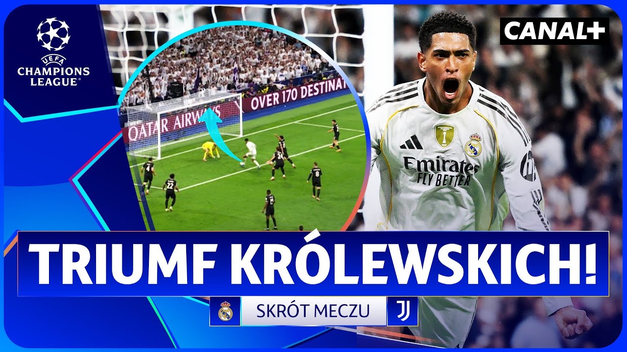 REAL WYGRYWA W WIELKIM HICIE! REAL - JUVENTUS, SKRÓT MECZU