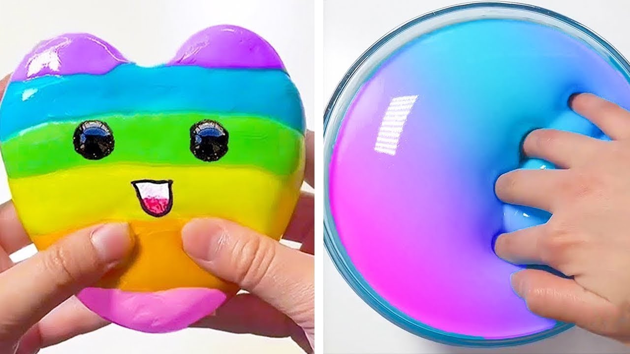 12 Hours Of Oddly Satisfying Slime ASMR - Relaxing When Stressed Or Sleepy